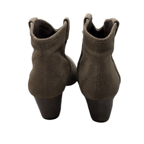 Ash Spiral Vison Suede Ankle Boots - Picture 4 of 6